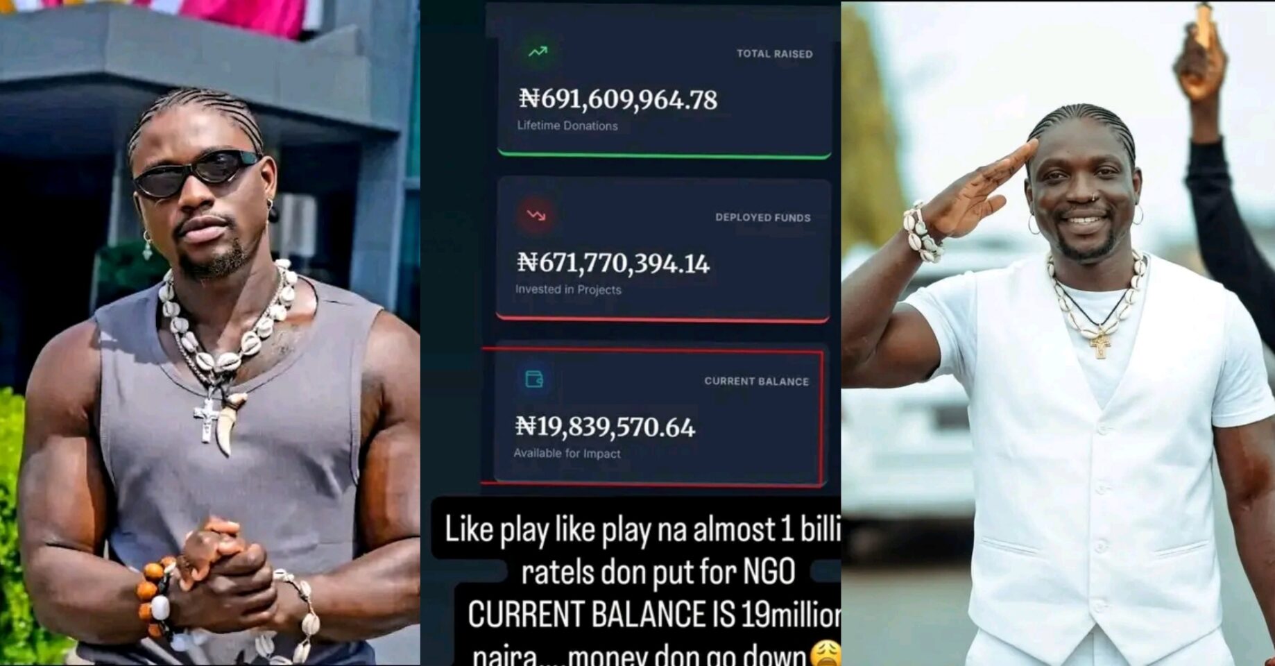 VeryDarkMan’s NGO Account Balance Sparks Public Concern After Massive Donation
