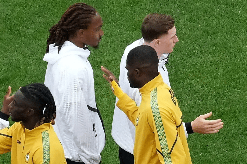 England Defender Djed Spence Appears to Ignore Thomas Partey Handshake Before World Cup Clash