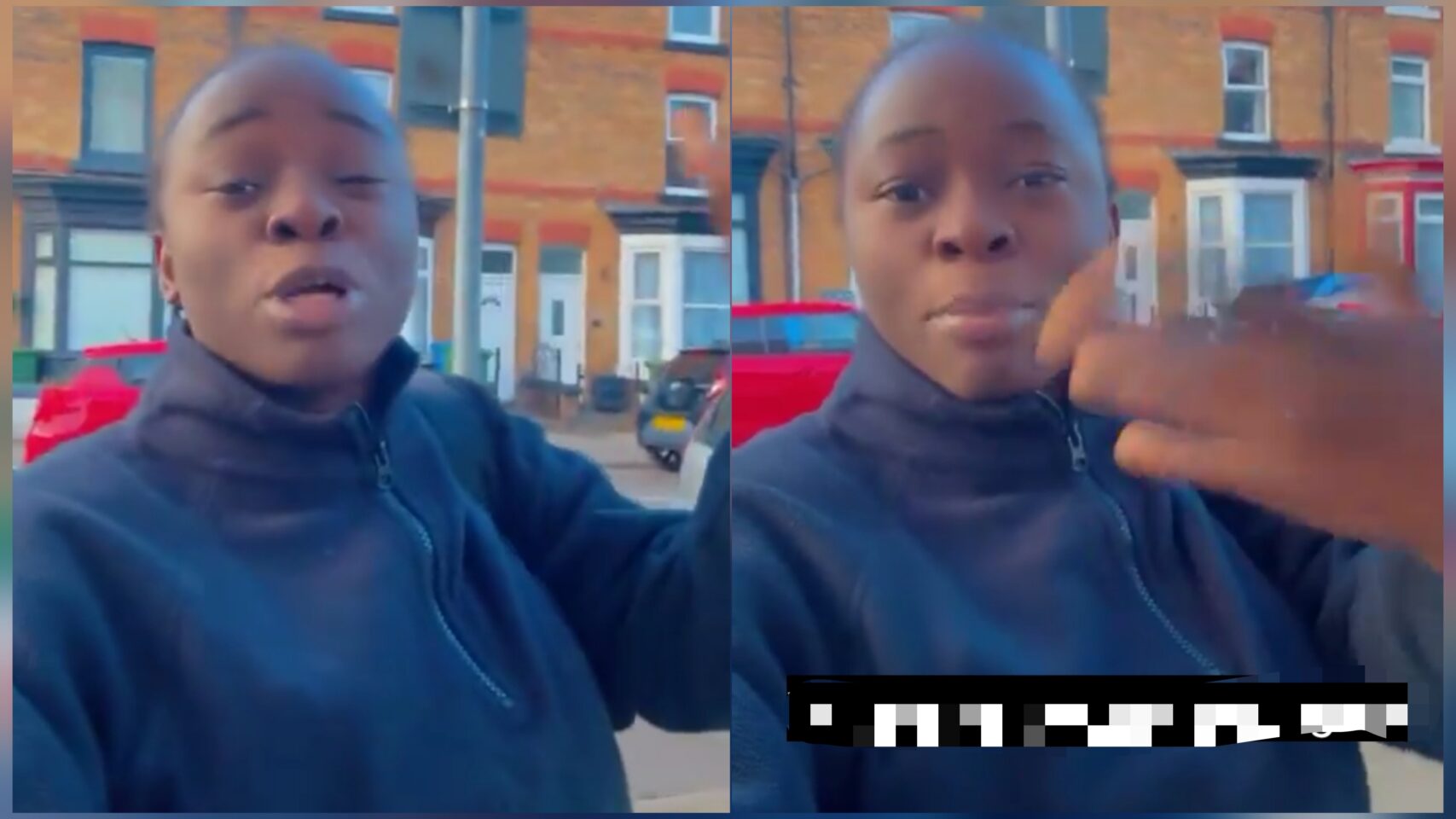 Nigerian lady abroad sparks reactions