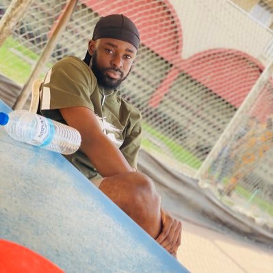 Portrait of the Nigerian man sharing his story