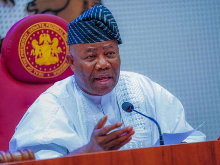 Akpabio Mocks PDP, Urges Wike to Let Party Fade Away