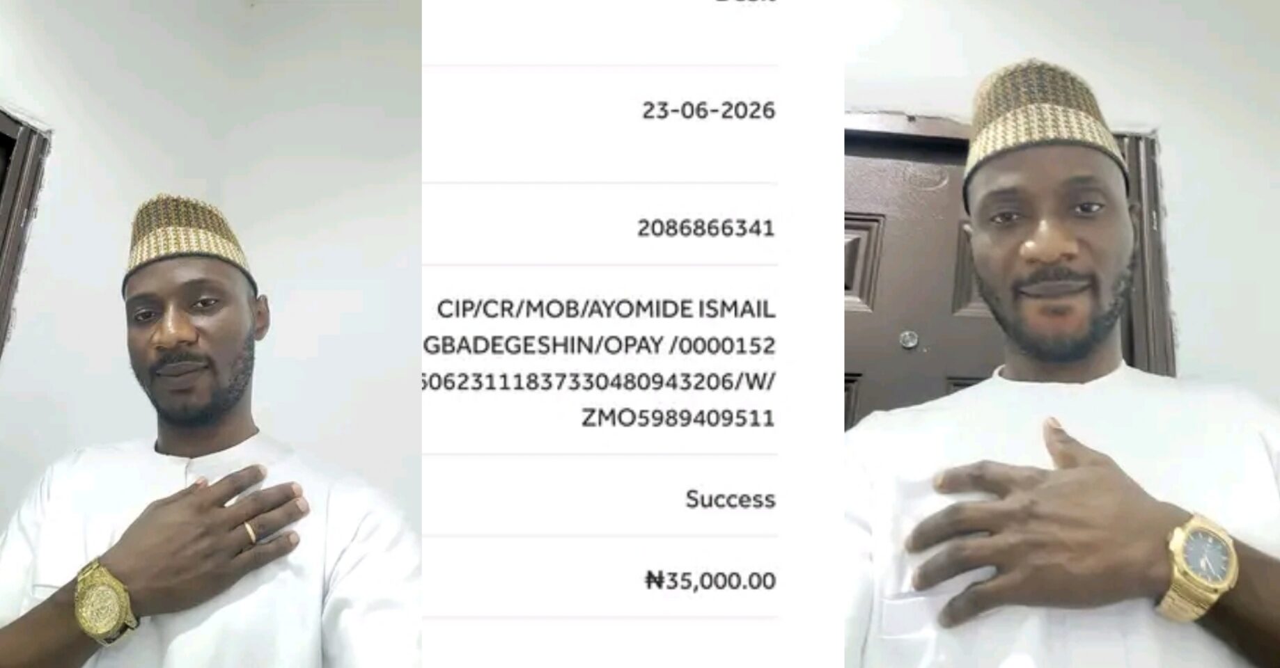Nigerian Man Mistakenly Sends ₦35,000 to Wrong Opay Account, Seeks Help After Receiver Blocks Him