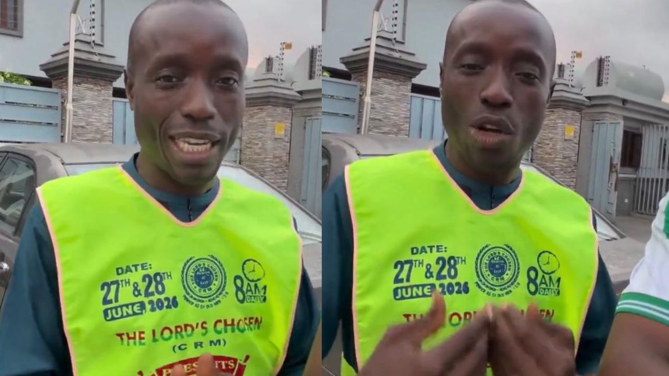 Lord’s Chosen member wearing apron