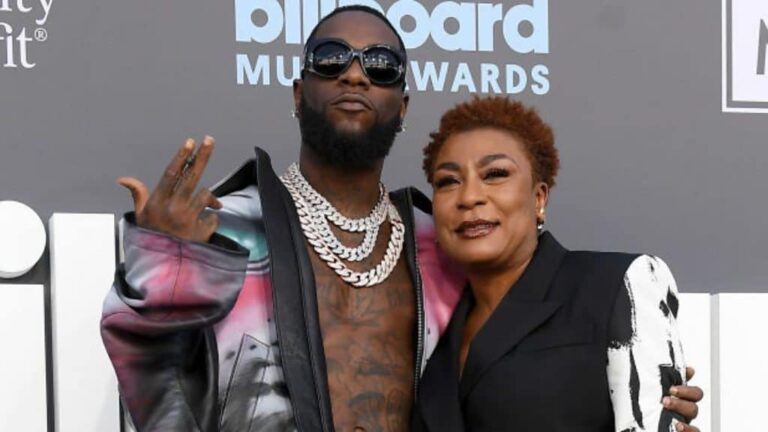 Burna Boy’s Mother Urges Him to Marry and Start a Family