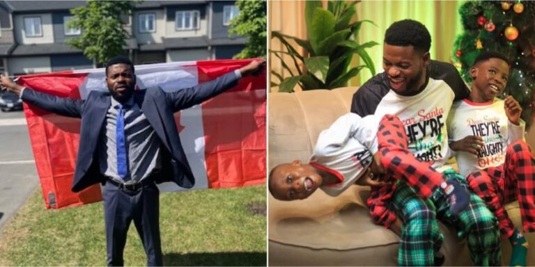Struggling Single Father in Canada Appeals for Help to Return to Nigeria with Three Children