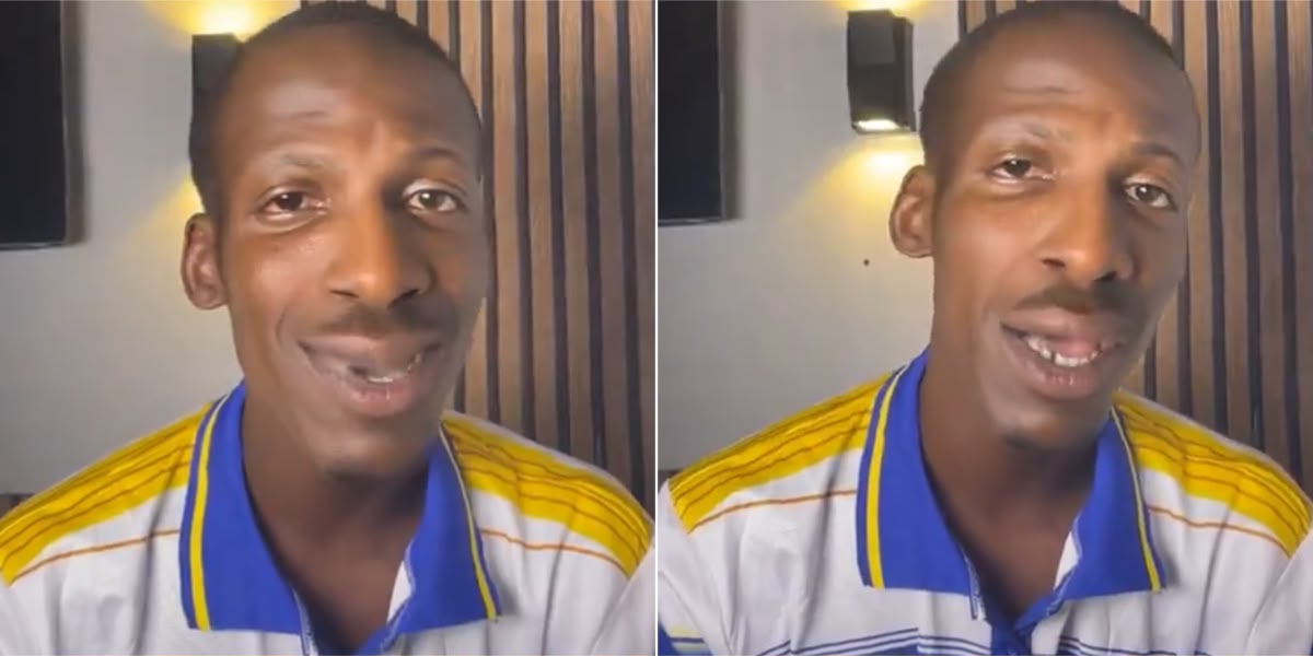 Nigerian man reacting to neighbour's slap
