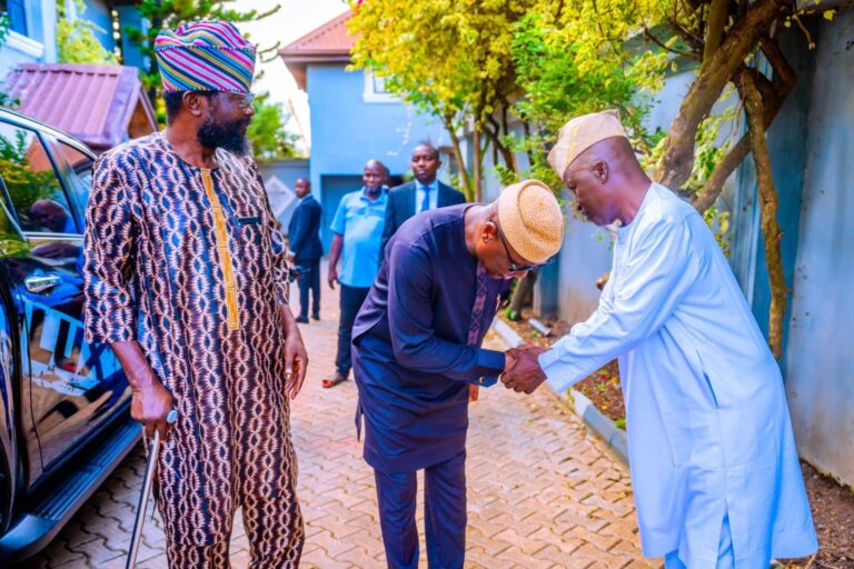 Ekiti Governor Oyebanji Visits ADC Candidate Dare Bejide to Promote Inclusive Governance