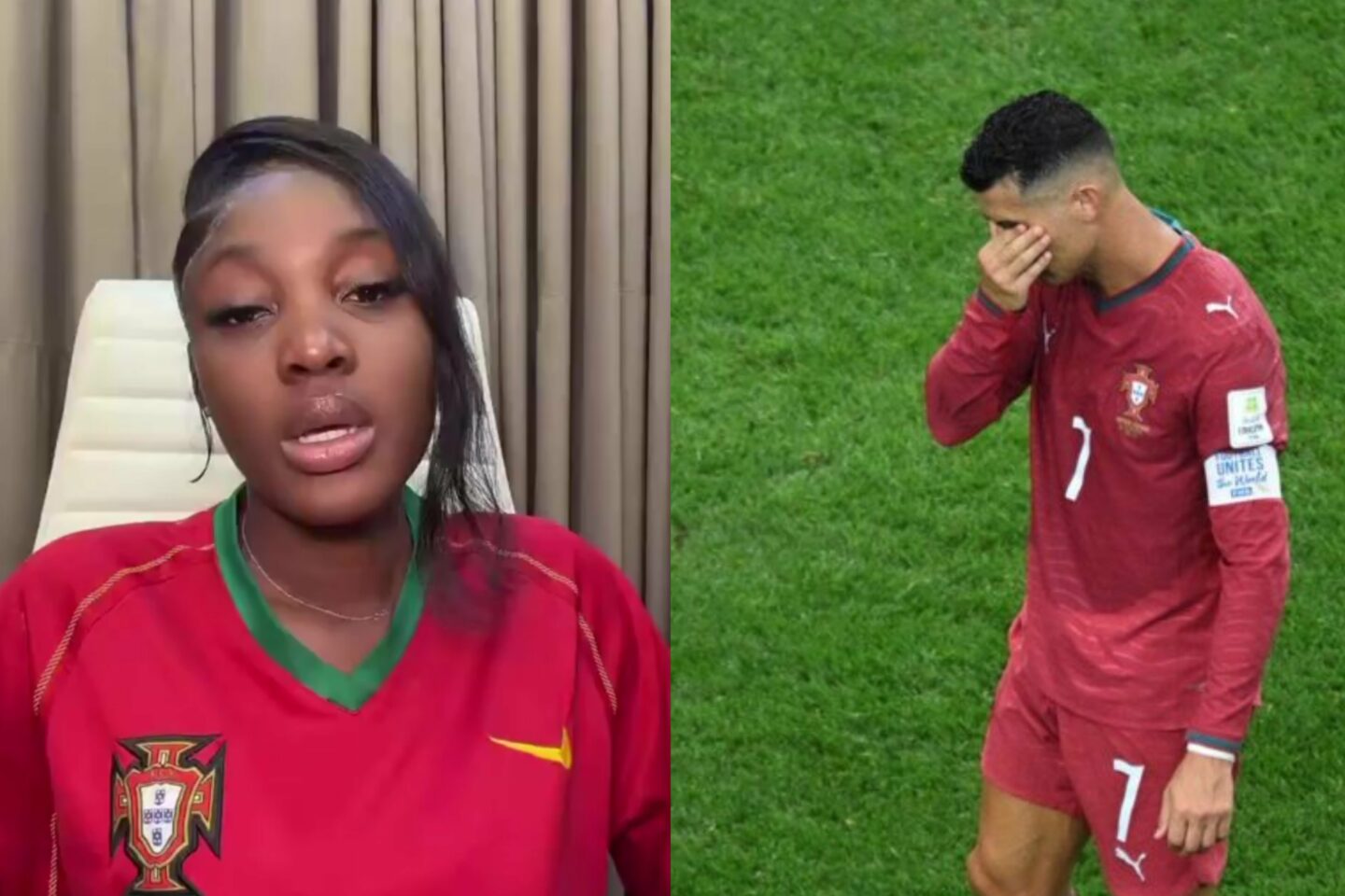 “Today might be the last time we'll see you in the big World Cup stage...” — Lady sends emotional farewell message to Cristiano Ronaldo