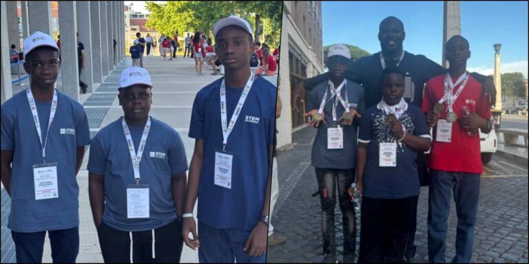 Nigerian Students Triumph with Gold Medals at International STEM Olympiad