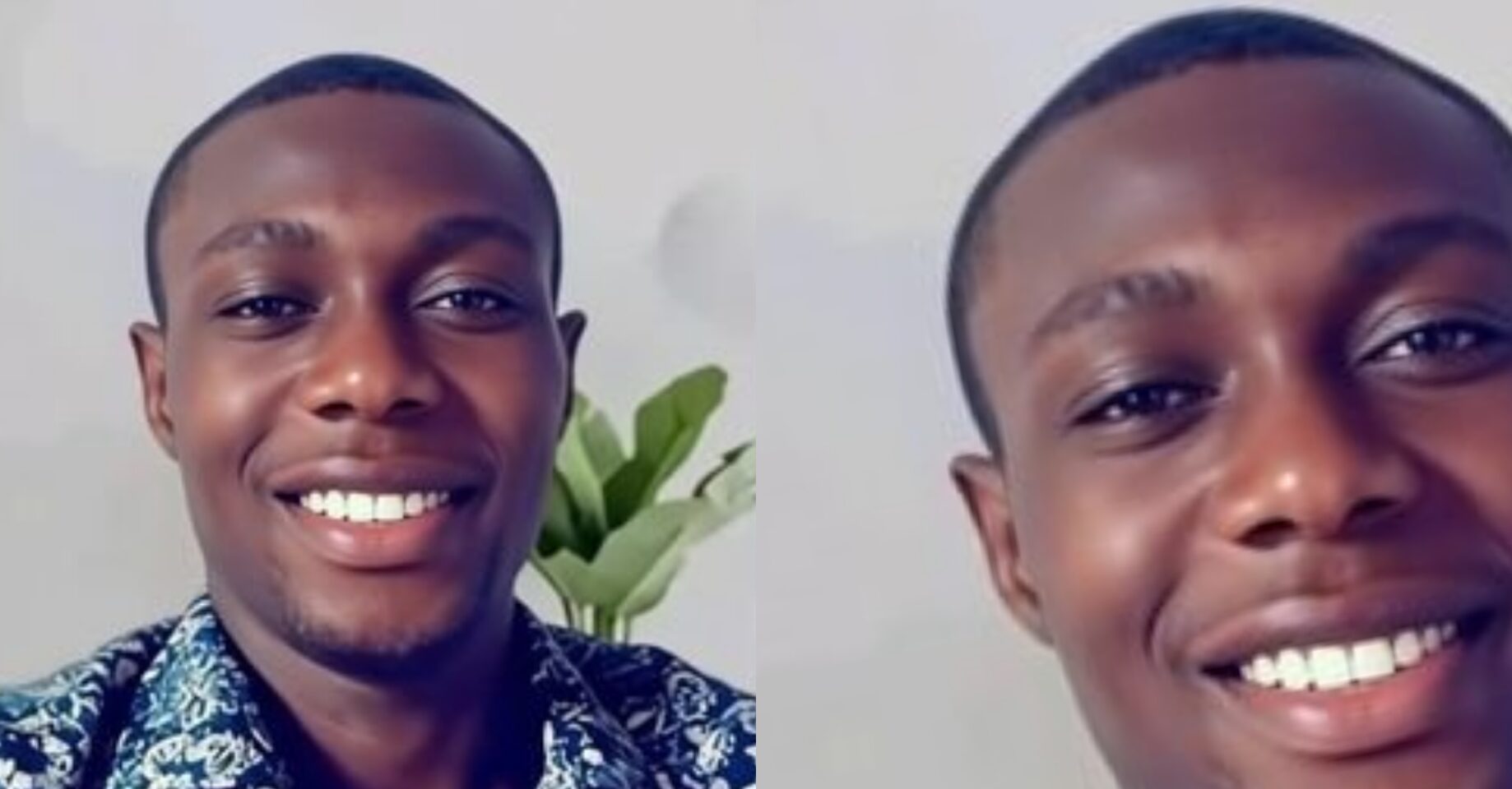 A Nigerian man at a wedding with his wealthy friend