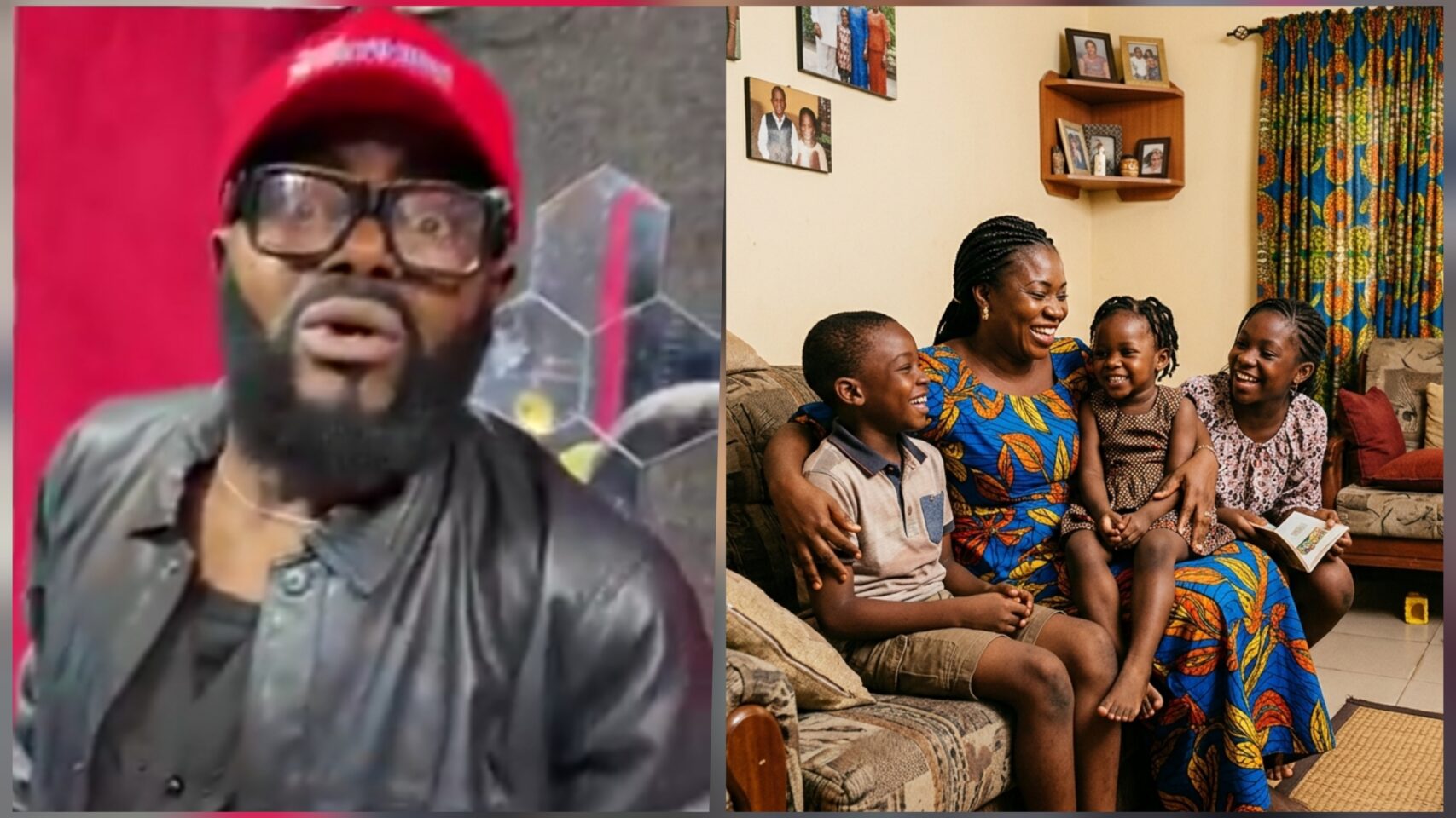 Nollywood actor Chief Imo speaking in a video