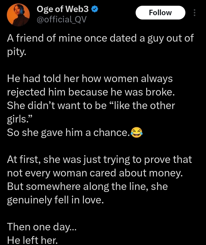 Screenshot of social media comments on the story