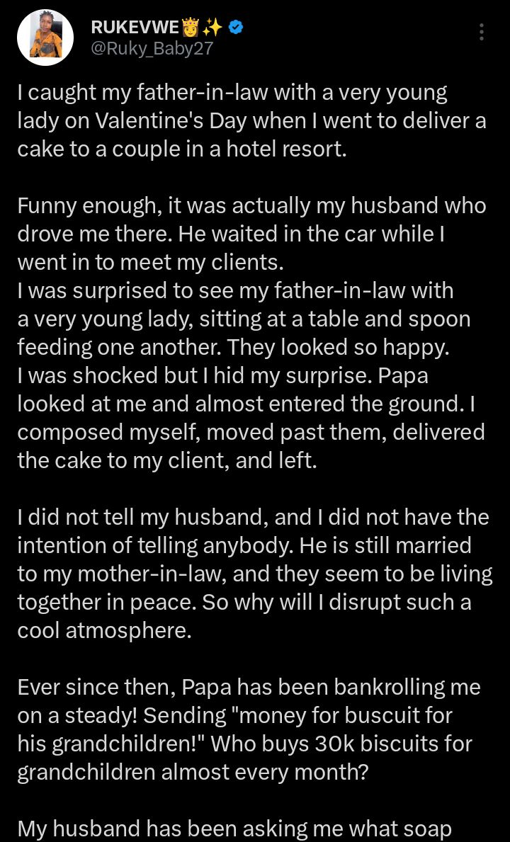 Screenshot of related post