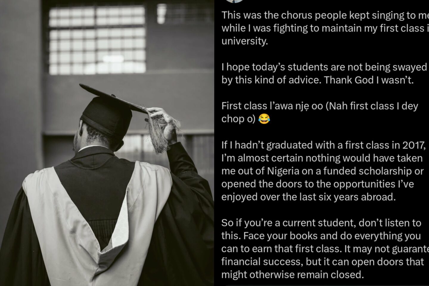How Earning a First Class Degree Led to a Funded Scholarship Overseas