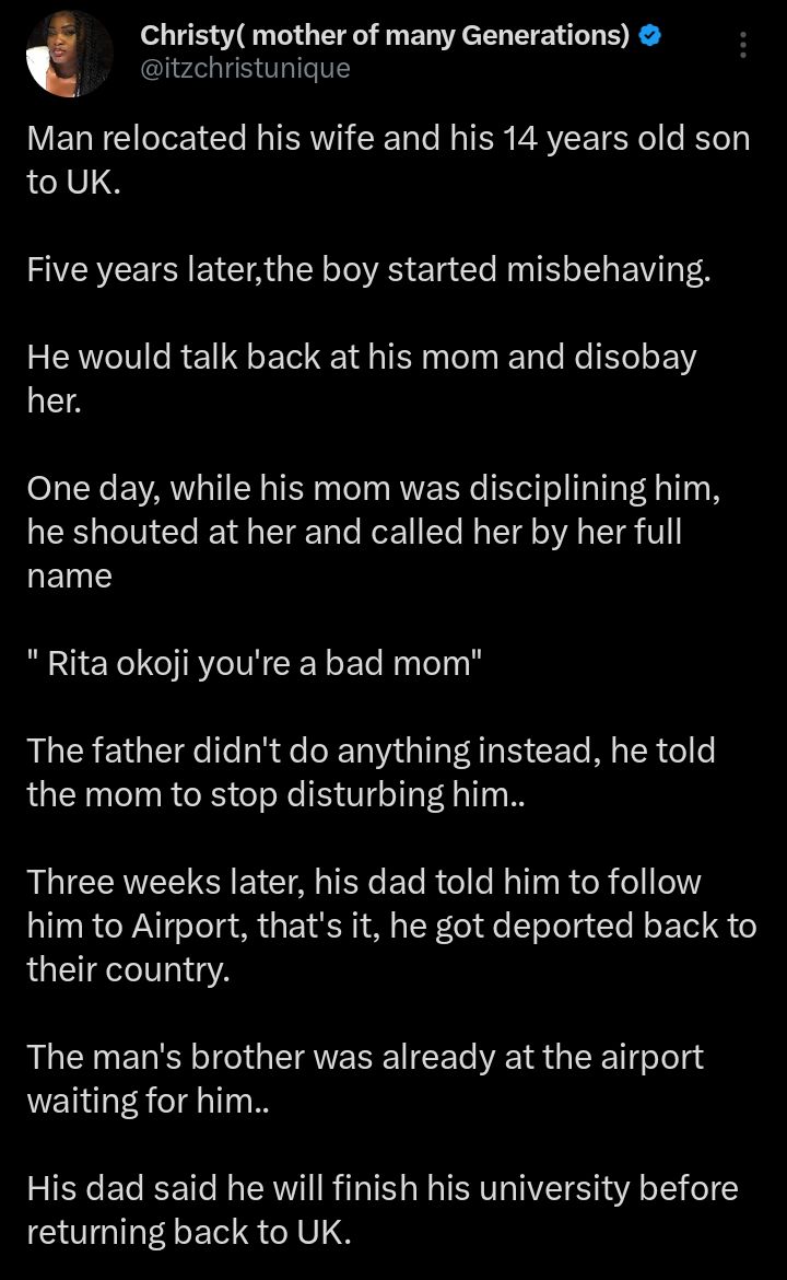 Screenshot related to the story