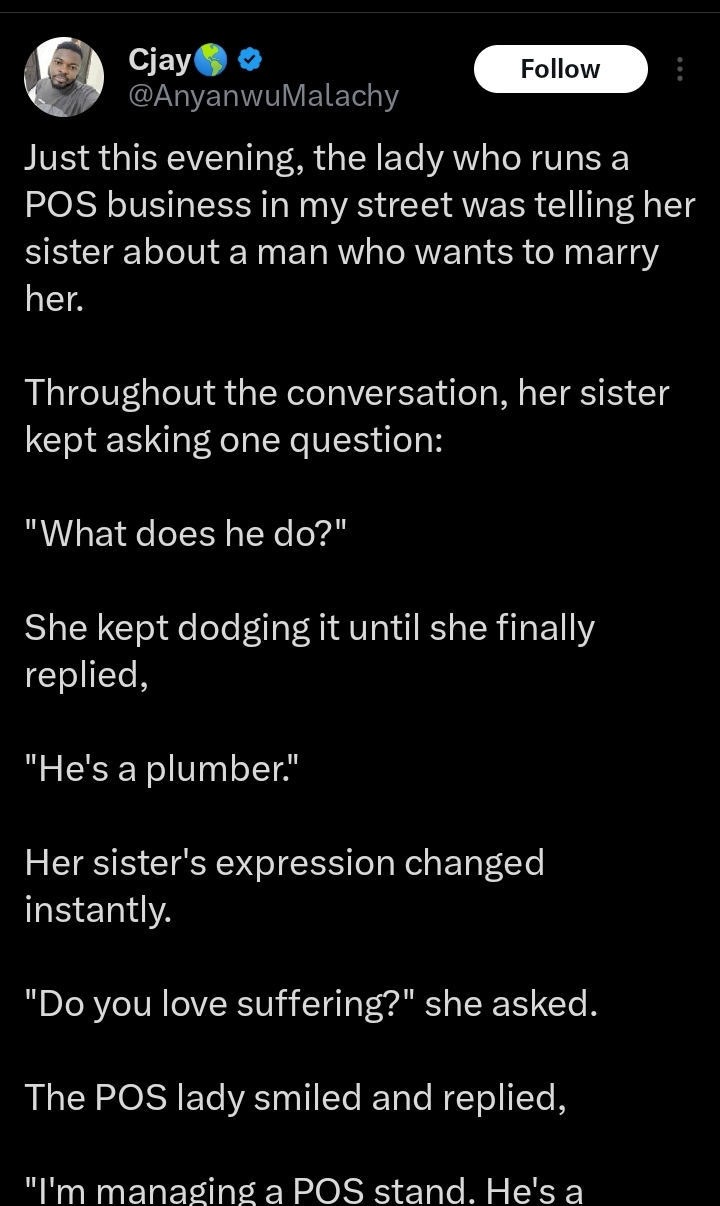 Screenshot showing reactions to the sister conversation post