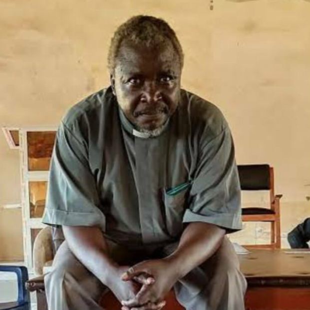 Rev. Ezekiel Dachomo speaking in a video