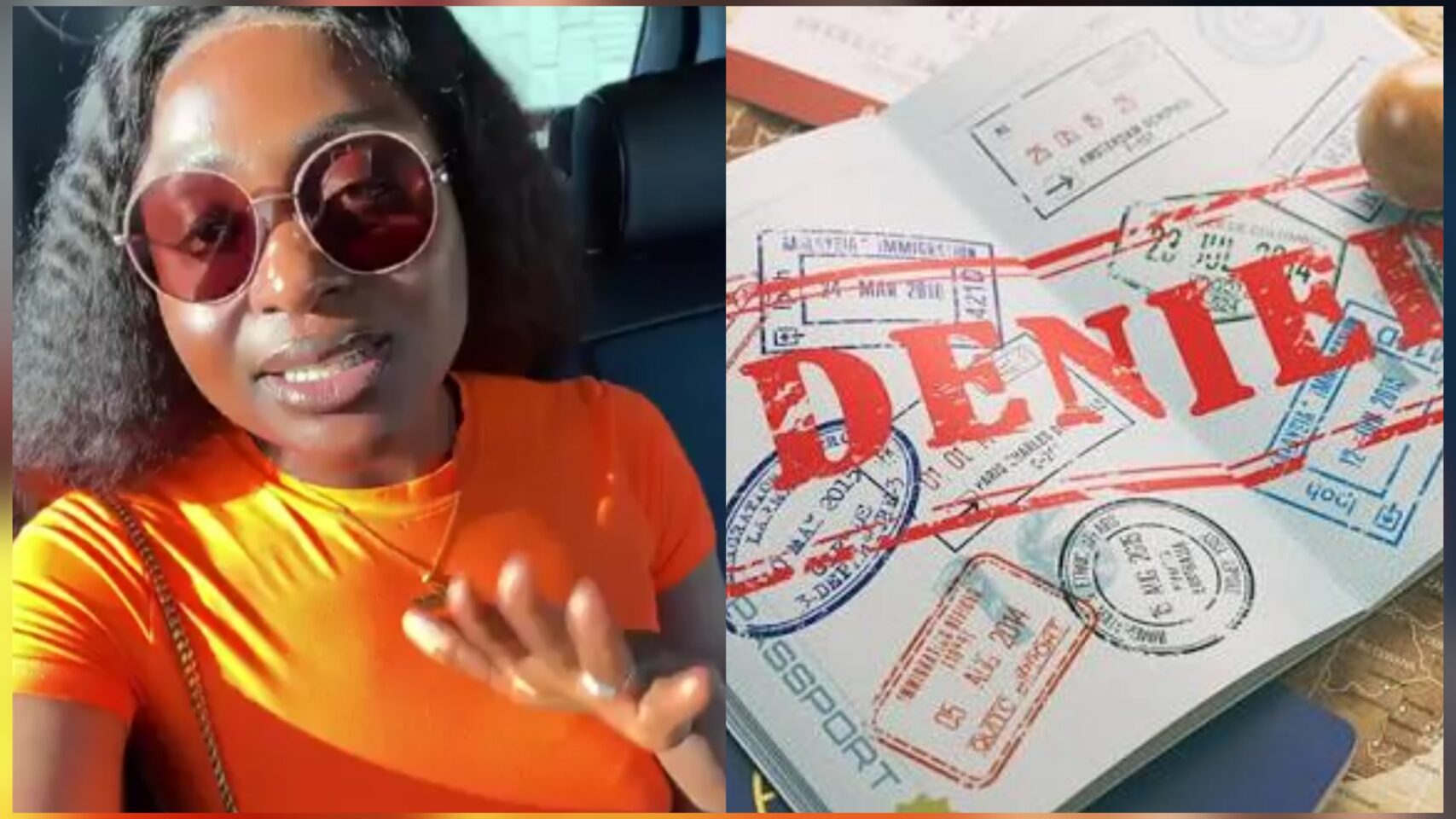 Nigerian Woman Claims US Embassy Denied Visa, Citing Ban on Foreign Nationals