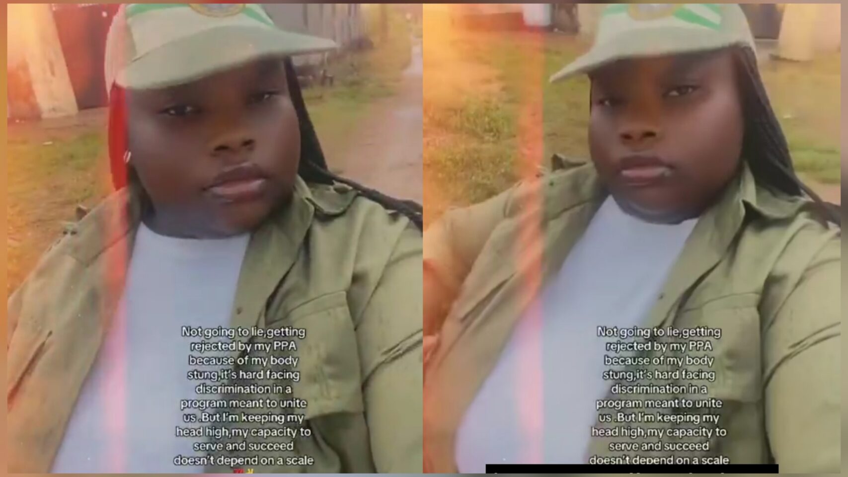 Female NYSC Member Claims PPA Rejection Due to Body Size Sparks Online Debate