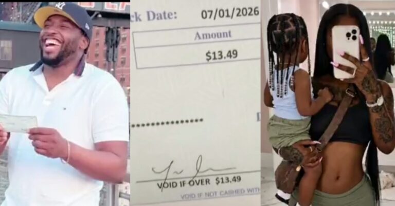 Man Speaks Out After Court Orders $13 Monthly Child Support Payment