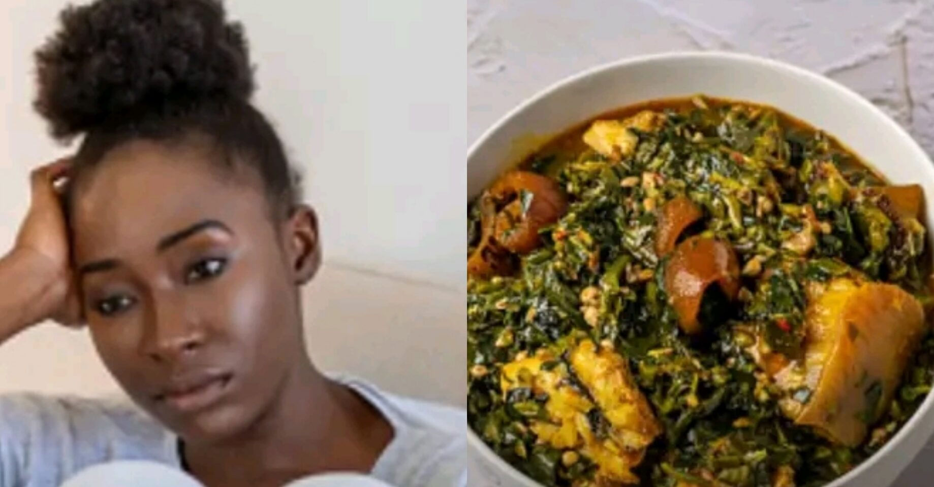 Woman Discovers Husband's Secret Okra Soup Arrangements After Finding Stain on His Singlet
