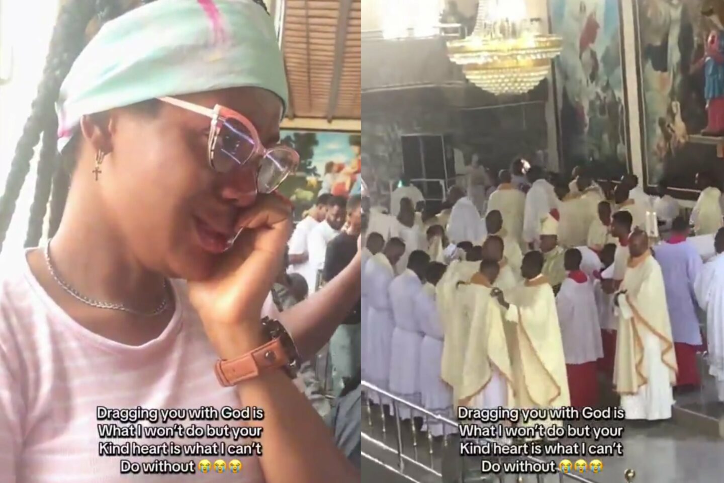 Three-year relationship ends at the altar as lady's boyfriend becomes Catholic priest
