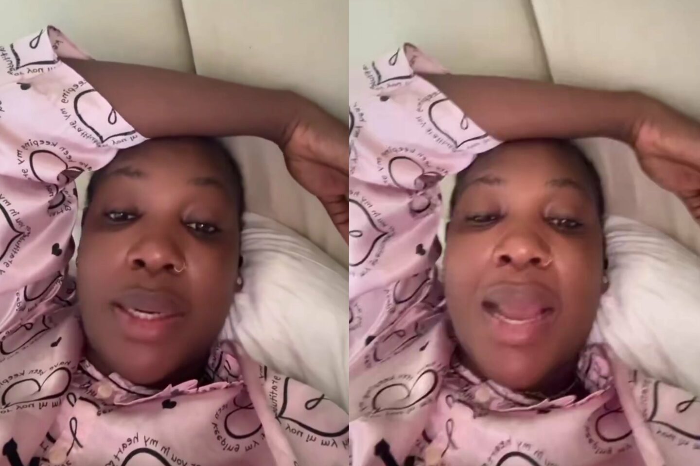 Lady claiming everyone returns to their ex