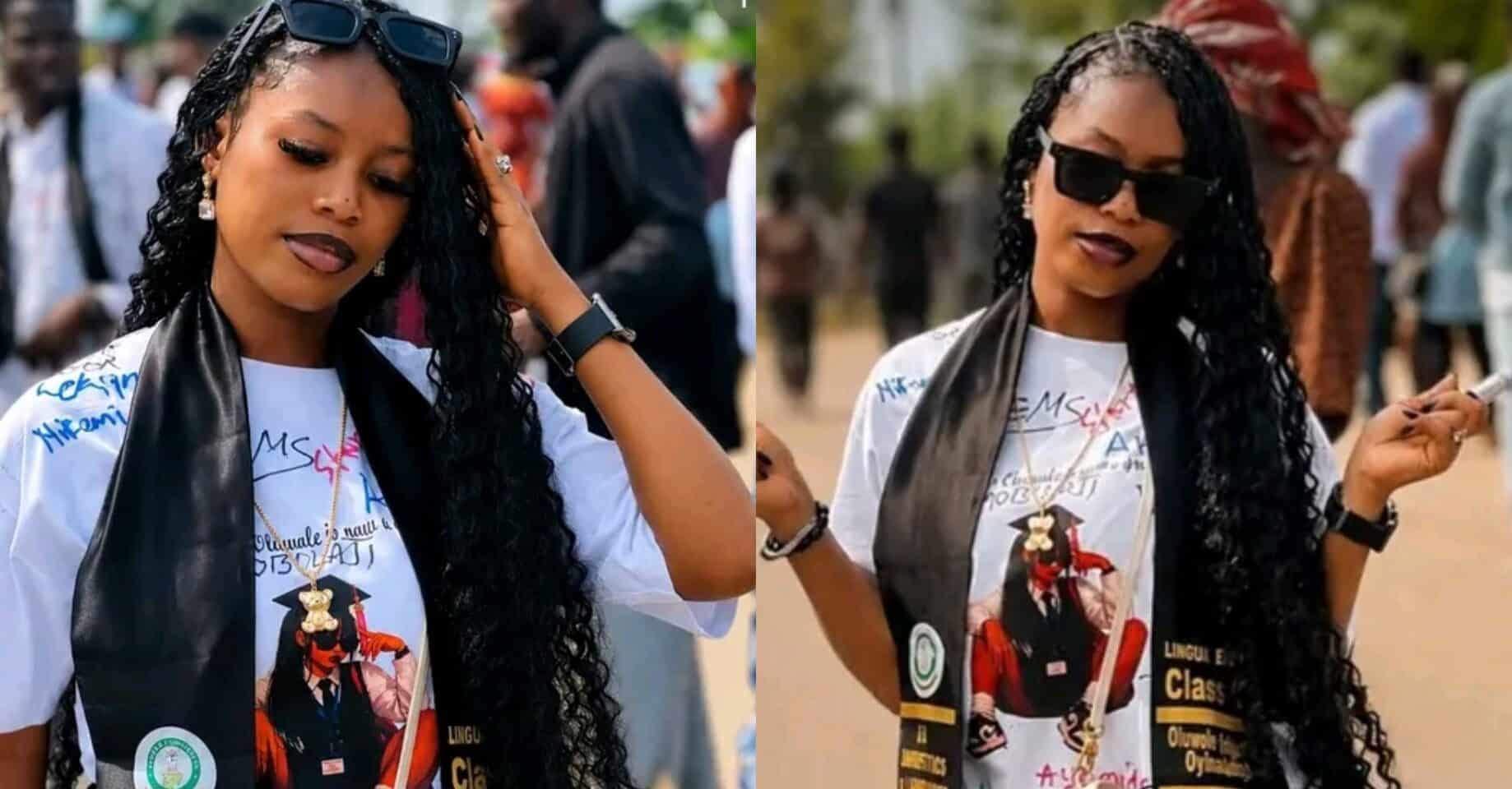 Nigerian lady mourning her sister