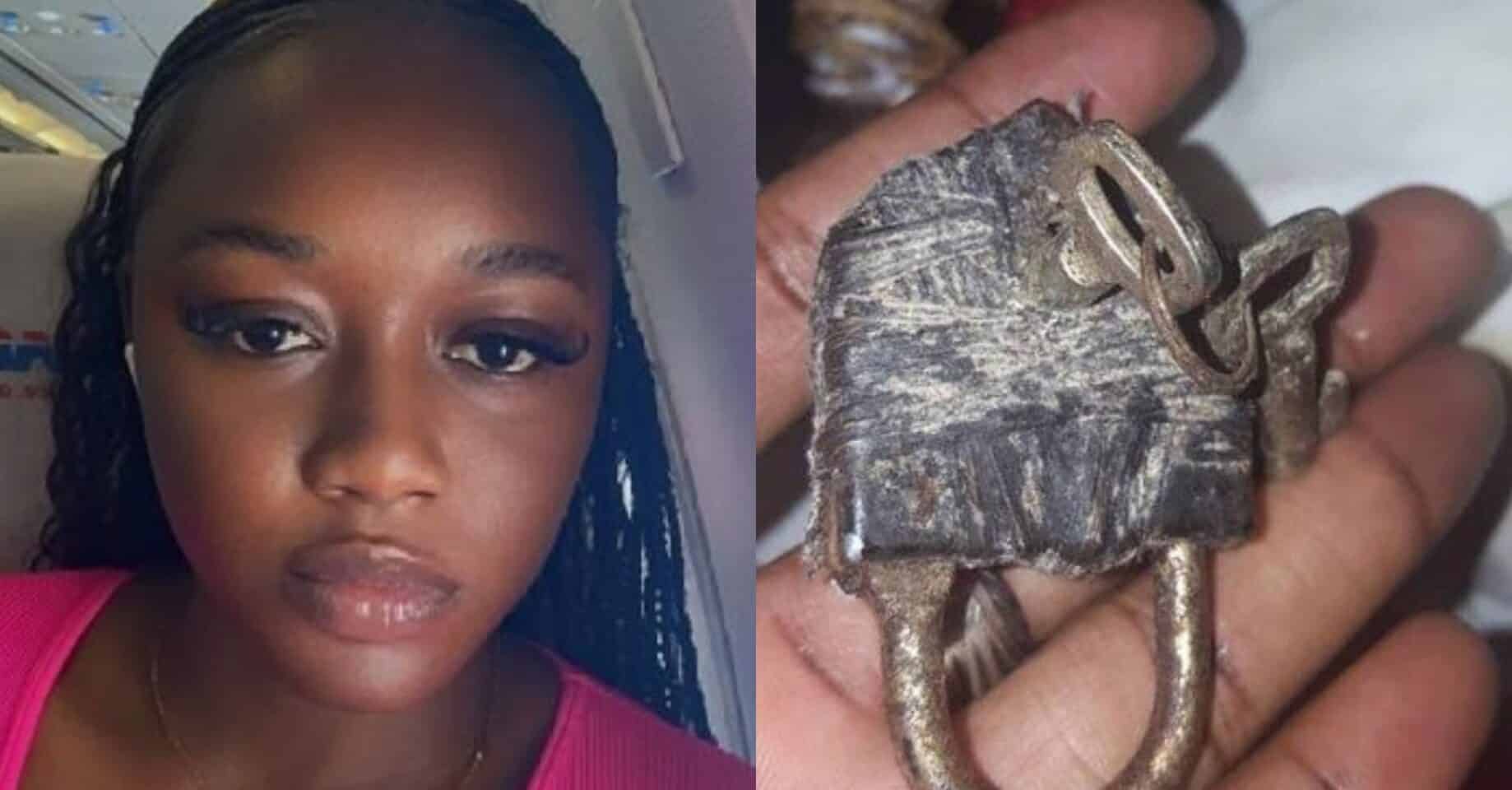 Nigerian Woman Finds Tied Padlock in Grandmother’s Room, Sparks Online Speculation
