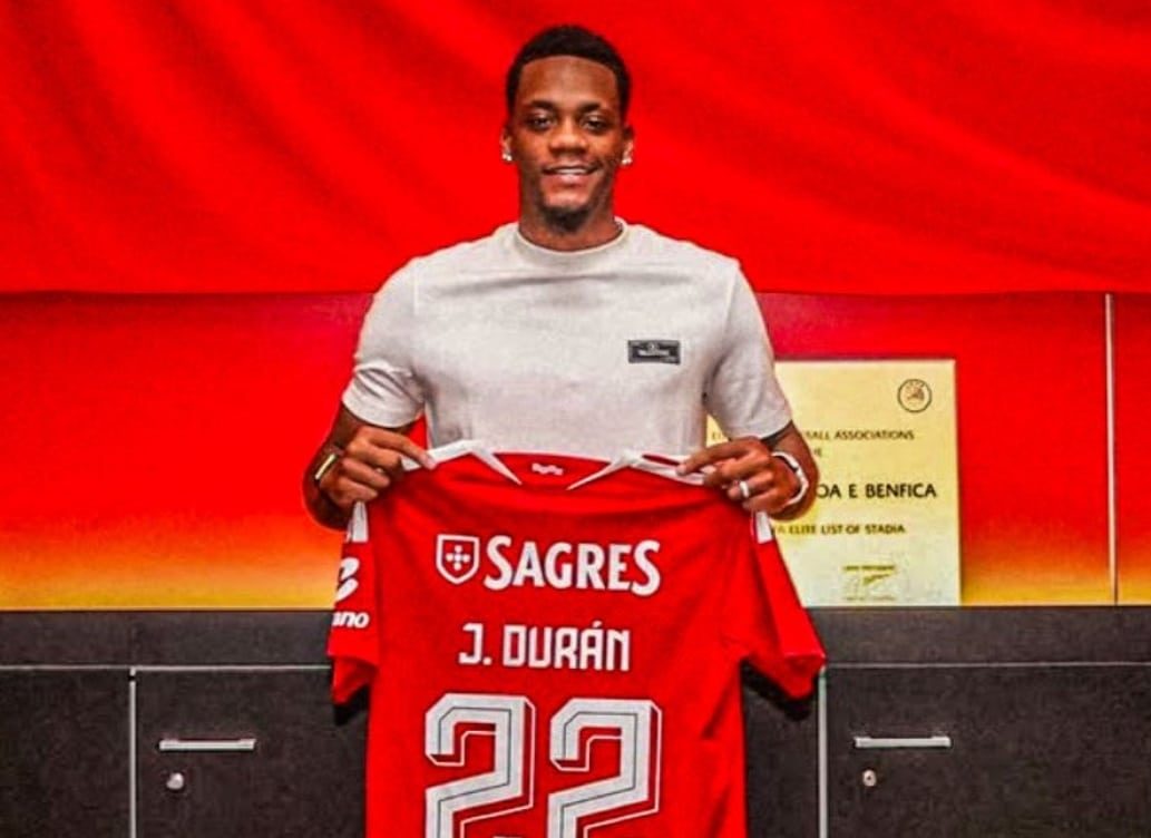 Benfica Secures Jhon Duran on Season-Long Loan from Al-Nassr