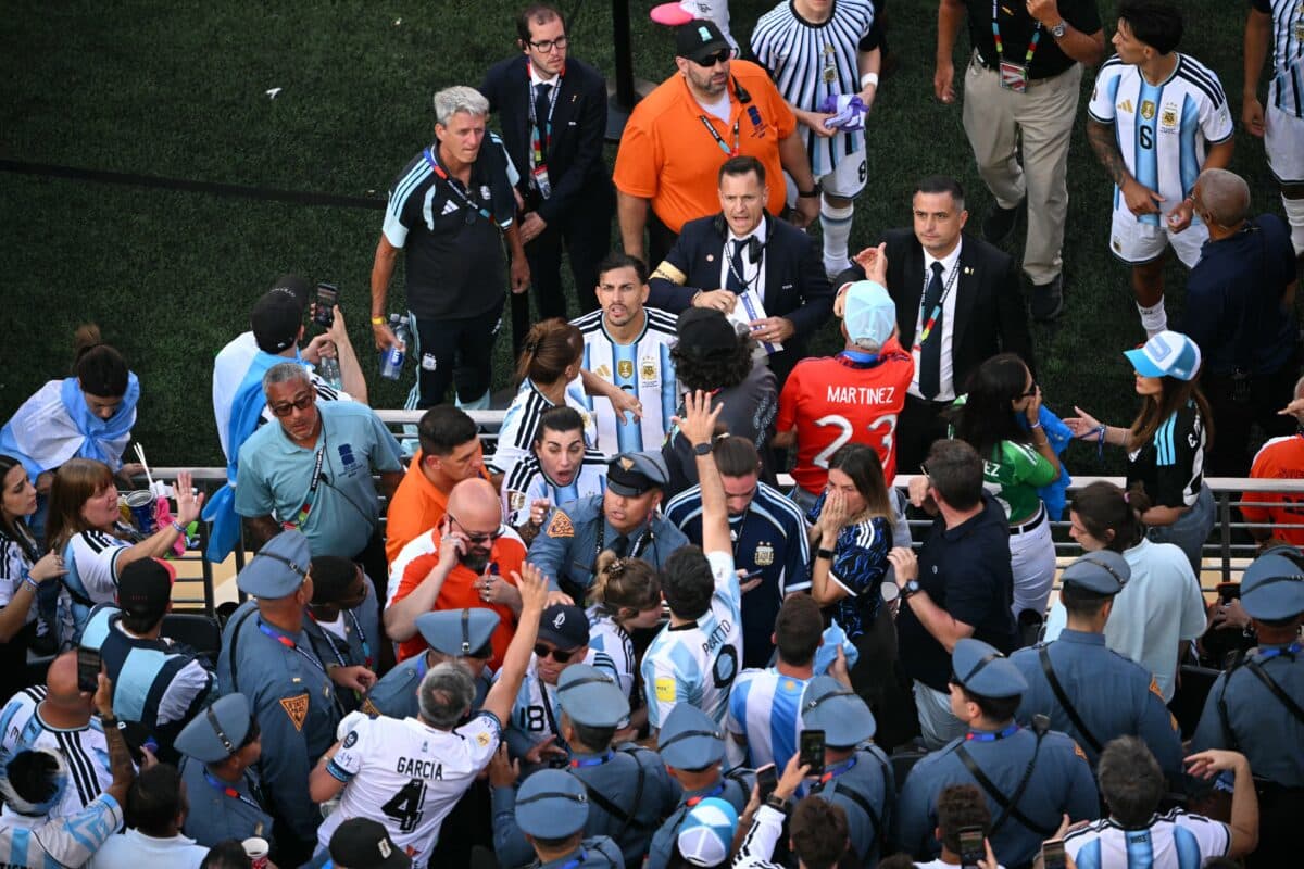 Argentina Relatives Detained After World Cup Final Brawl