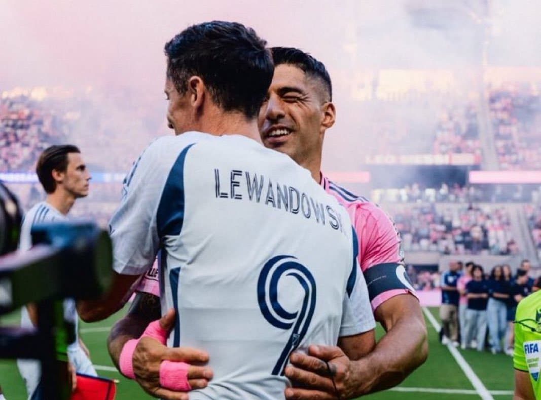 Luis Suarez Brace Leads Inter Miami to 3-2 Win Over Chicago Fire, Denying Lewandowski MLS Debut Victory
