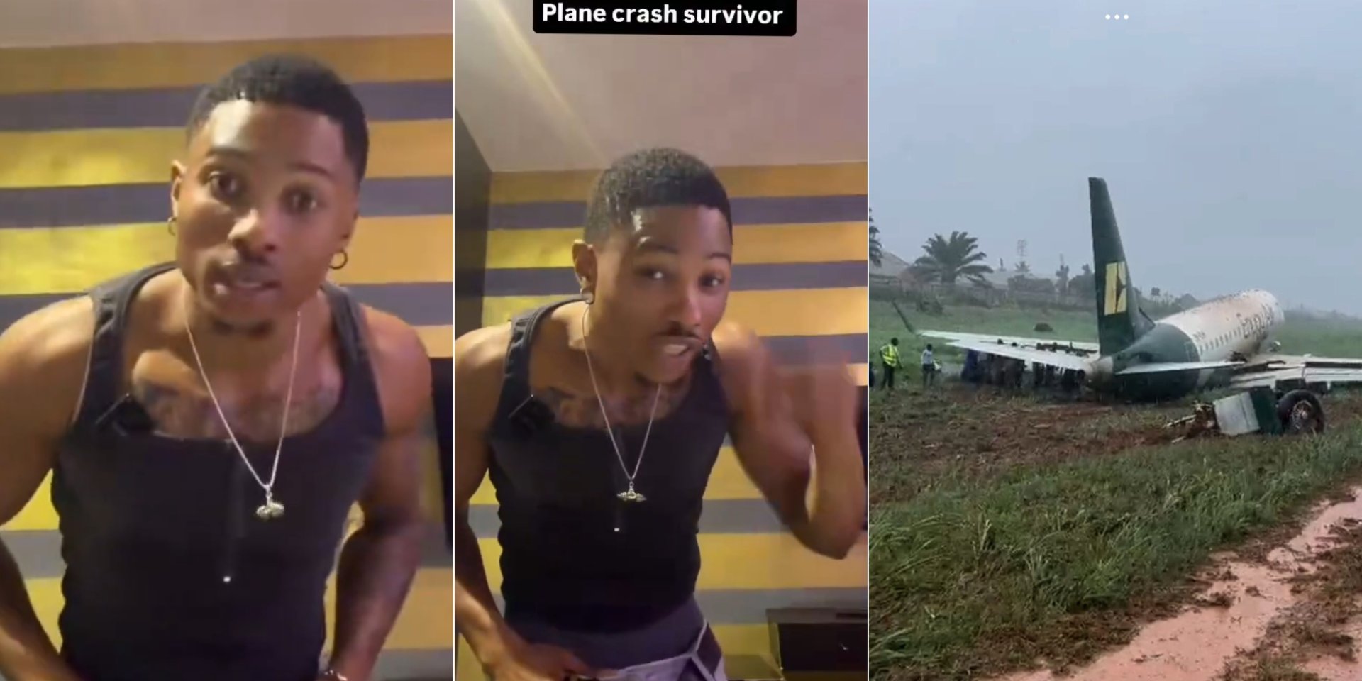 Passenger Describes Terrifying Ordeal After Enugu Air Crash Landing at Benin Airport
