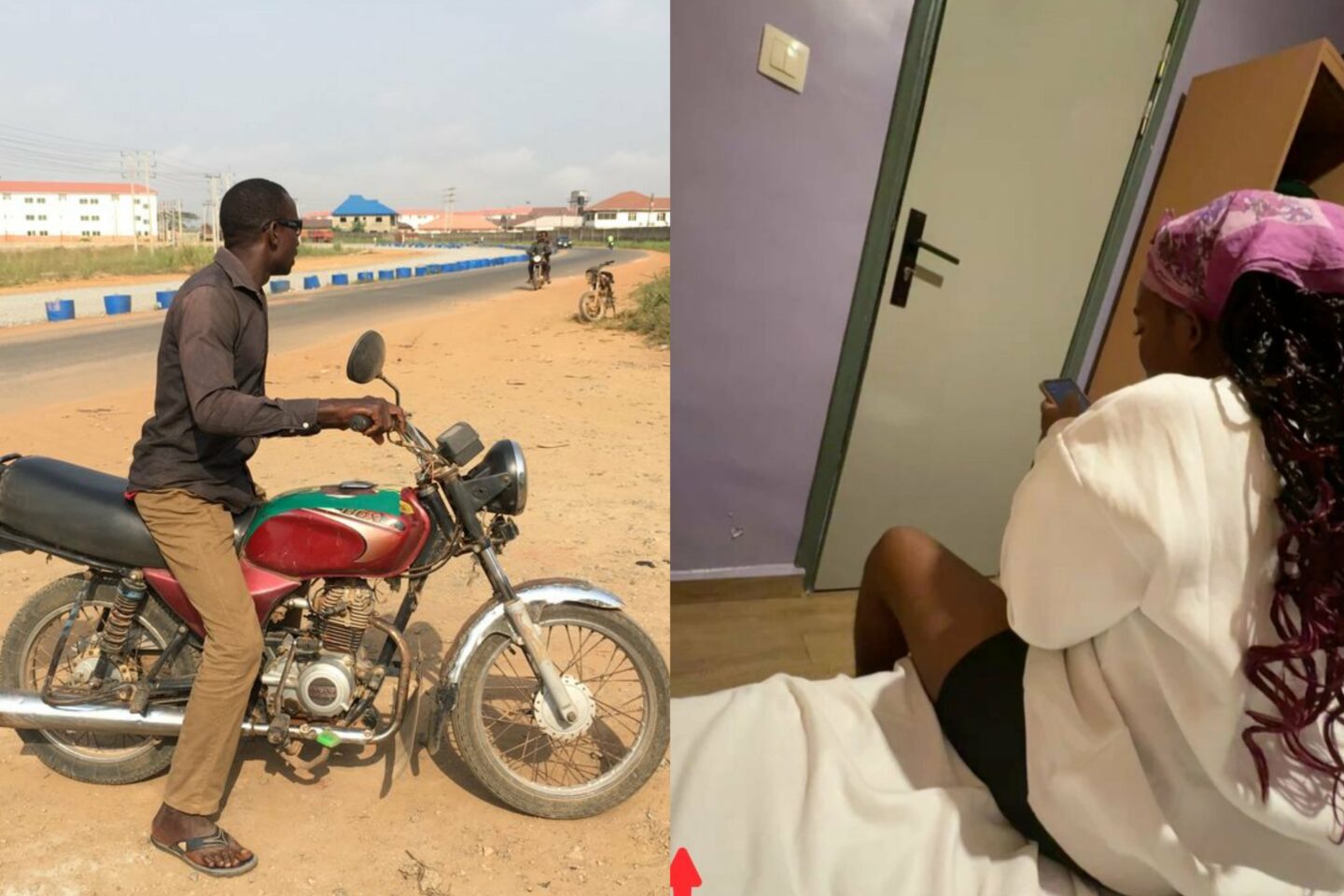 Lady Shares Her Surprise After Giving Bike Rider ₦1,500 Instead of ₦1,000