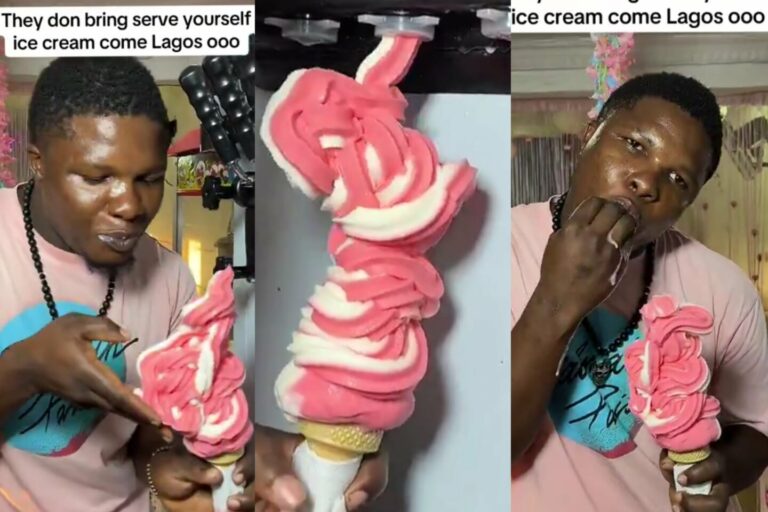 Massive Ice Cream Serving at Lagos Self‑Serve Spot Triggers Online Buzz