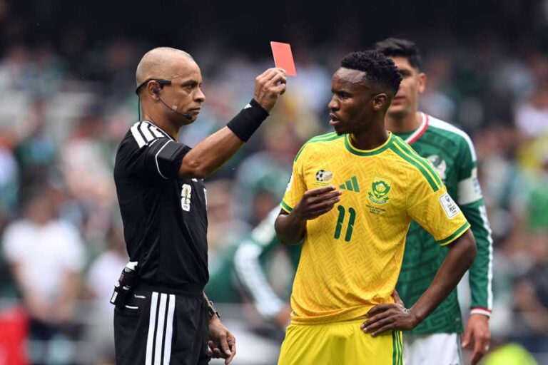 Themba Zwane's Red Card Flagged in 2026 World Cup Betting Integrity Report