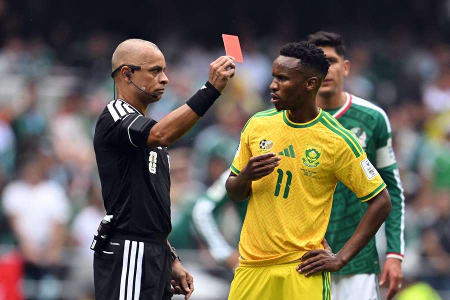 Themba Zwane's Red Card Flagged in 2026 World Cup Betting Integrity Report