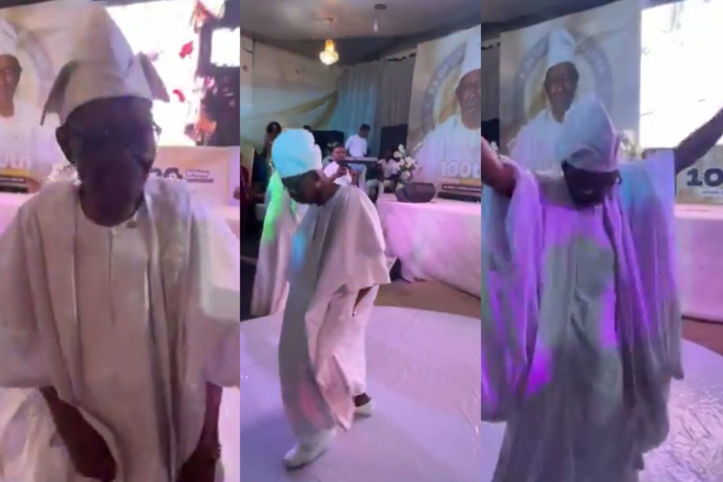 Centennial Grandfather’s Energetic Birthday Dance Goes Viral, Proving Age Is Just a Number