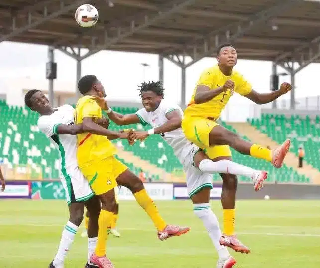 Nigeria U-20 Coach Maikaba Unsatisfied Despite 4-2 Victory Over Ghana in WAFU B Opener
