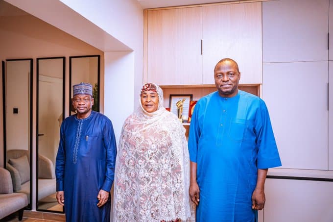 APC Chairman Nentawe Yilwatda Meets Turaki‑PDP Women Leader to Promote National Unity