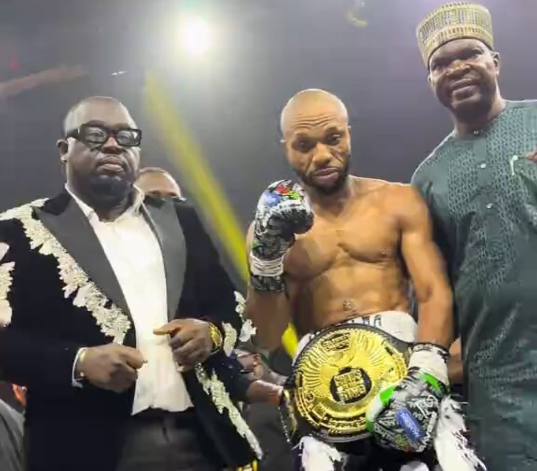 Charles Okocha Wins Chaos In The Ring Bout After Portable Walks Out – Video Highlights
