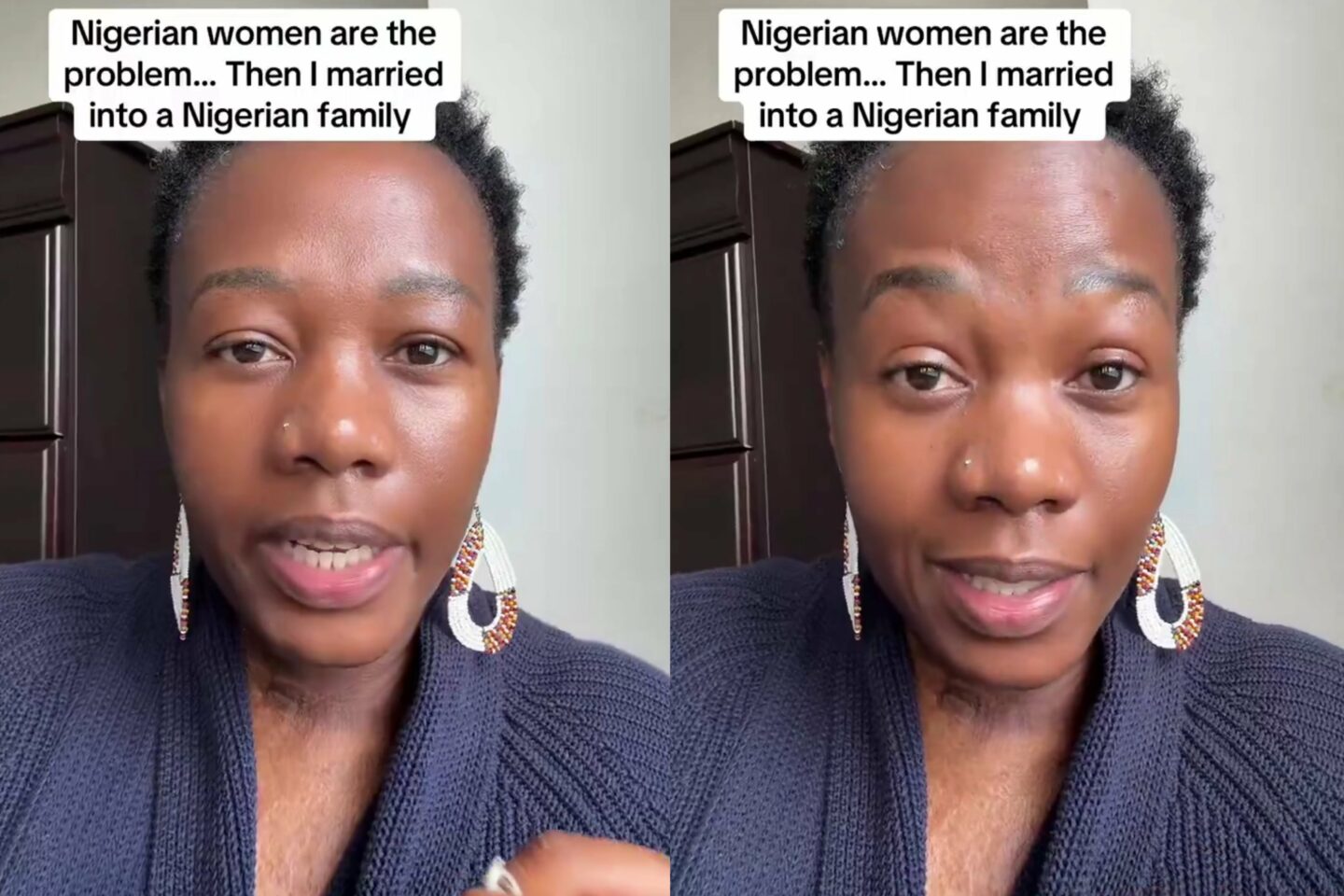 South African woman meeting her Nigerian mother-in-law for the first time