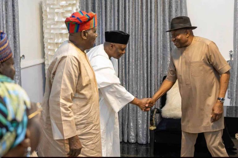 PDP Crisis: Wike Loyalists Urge Jonathan to Reject Turaki Faction Nomination