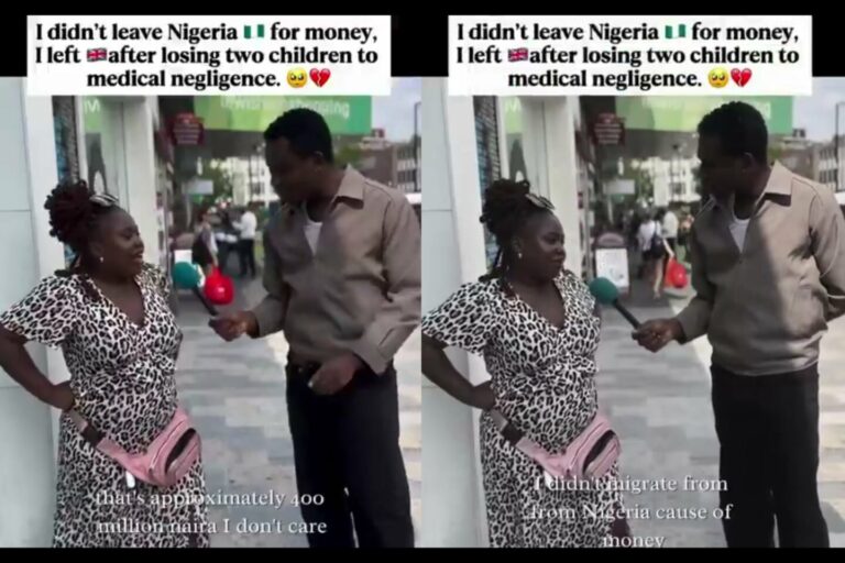 Woman Declares She Will Never Return to Nigeria After Losing Two Children to Medical Negligence