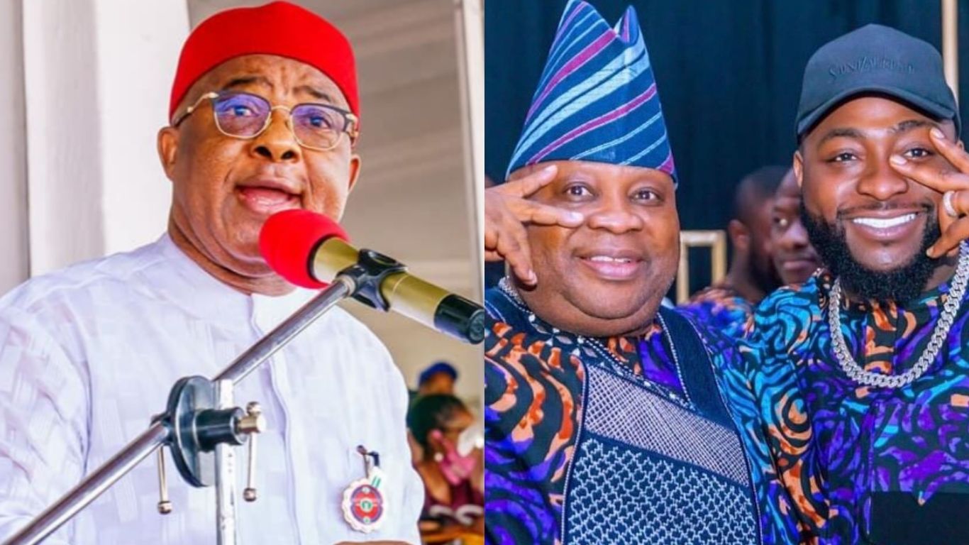 Hope Uzodimma responding to Davido over Osun election remarks