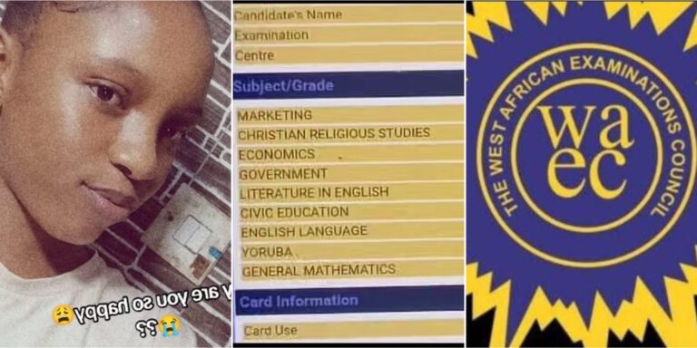 Nigerian Student Overcomes Two WAEC Failures, Celebrates Success on Third Try