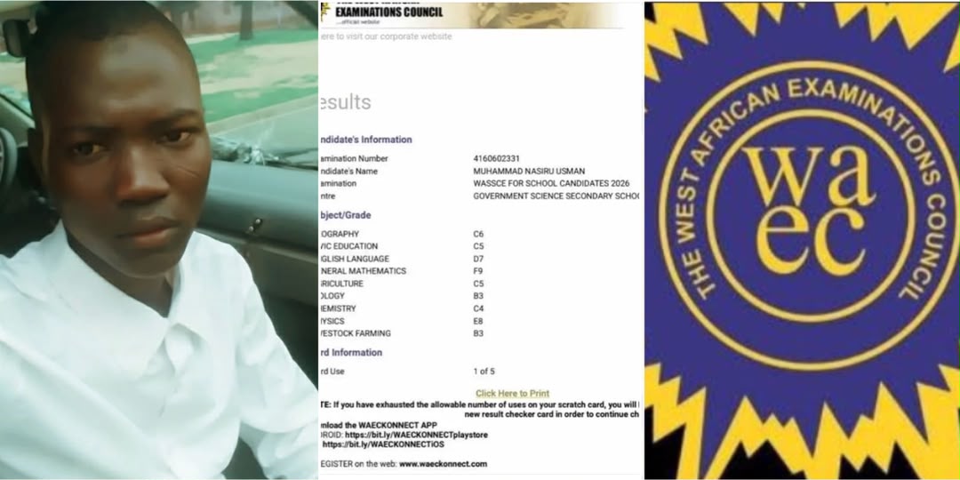 2026 WAEC Results Raise Questions: Can This Nigerian Boy Join the Army?